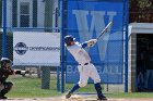 Baseball vs MIT  Wheaton College Baseball vs MIT in the  NEWMAC Championship game. - (Photo by Keith Nordstrom) : Wheaton, baseball, NEWMAC